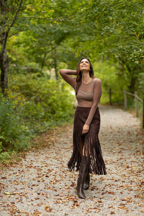 Landyn Fringe Skirt