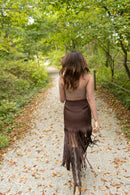 Bal Harbor Mesh Top | Chocolate