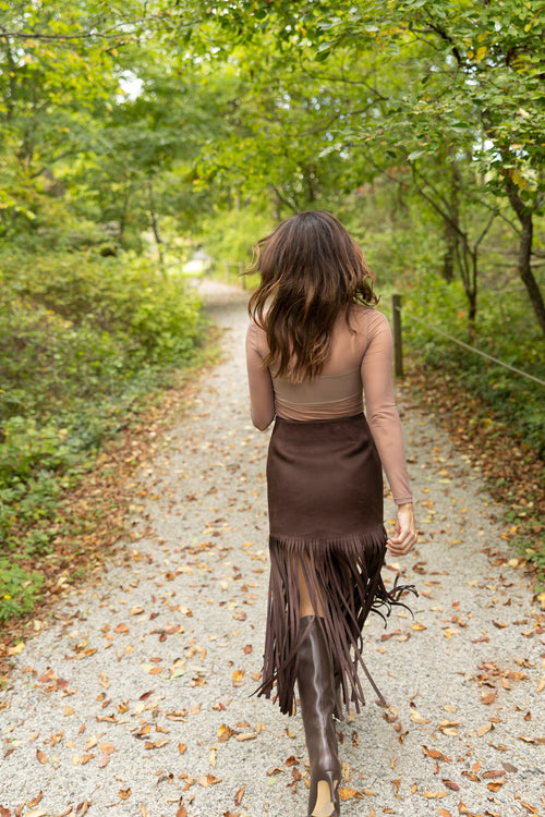 Bal Harbor Mesh Top | Chocolate