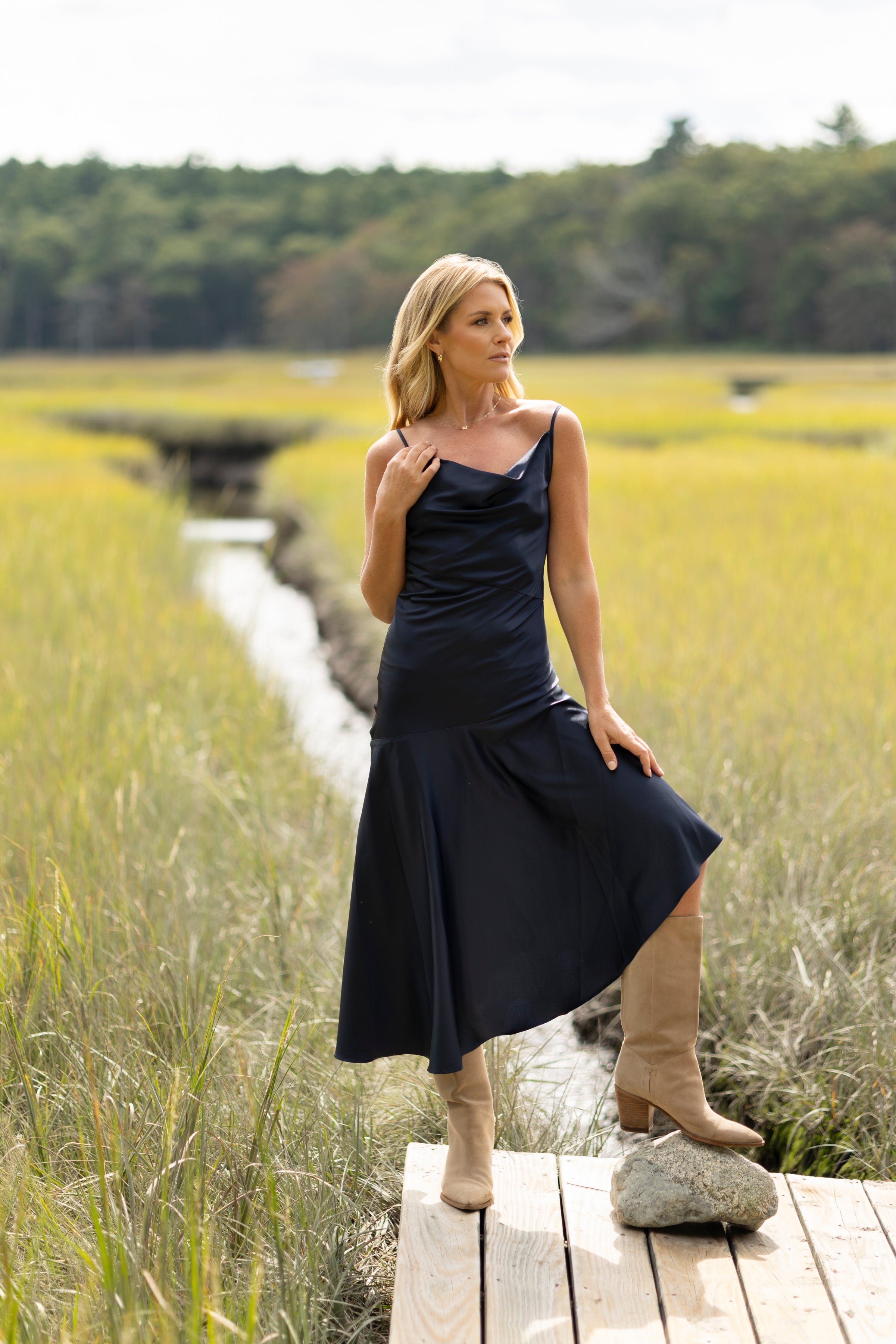 The Capri Dress | Navy