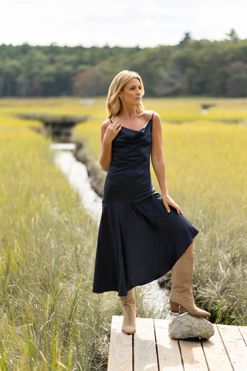 The Capri Dress | Navy