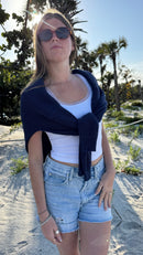 Carolyn Sweater | Navy