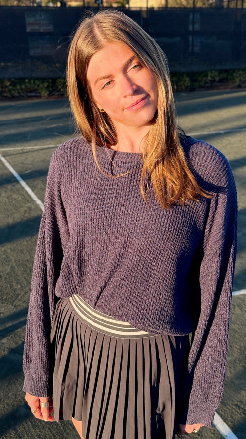 Carolyn Sweater | Navy