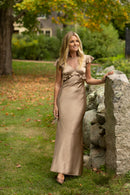 Celeste Dress | Champagne