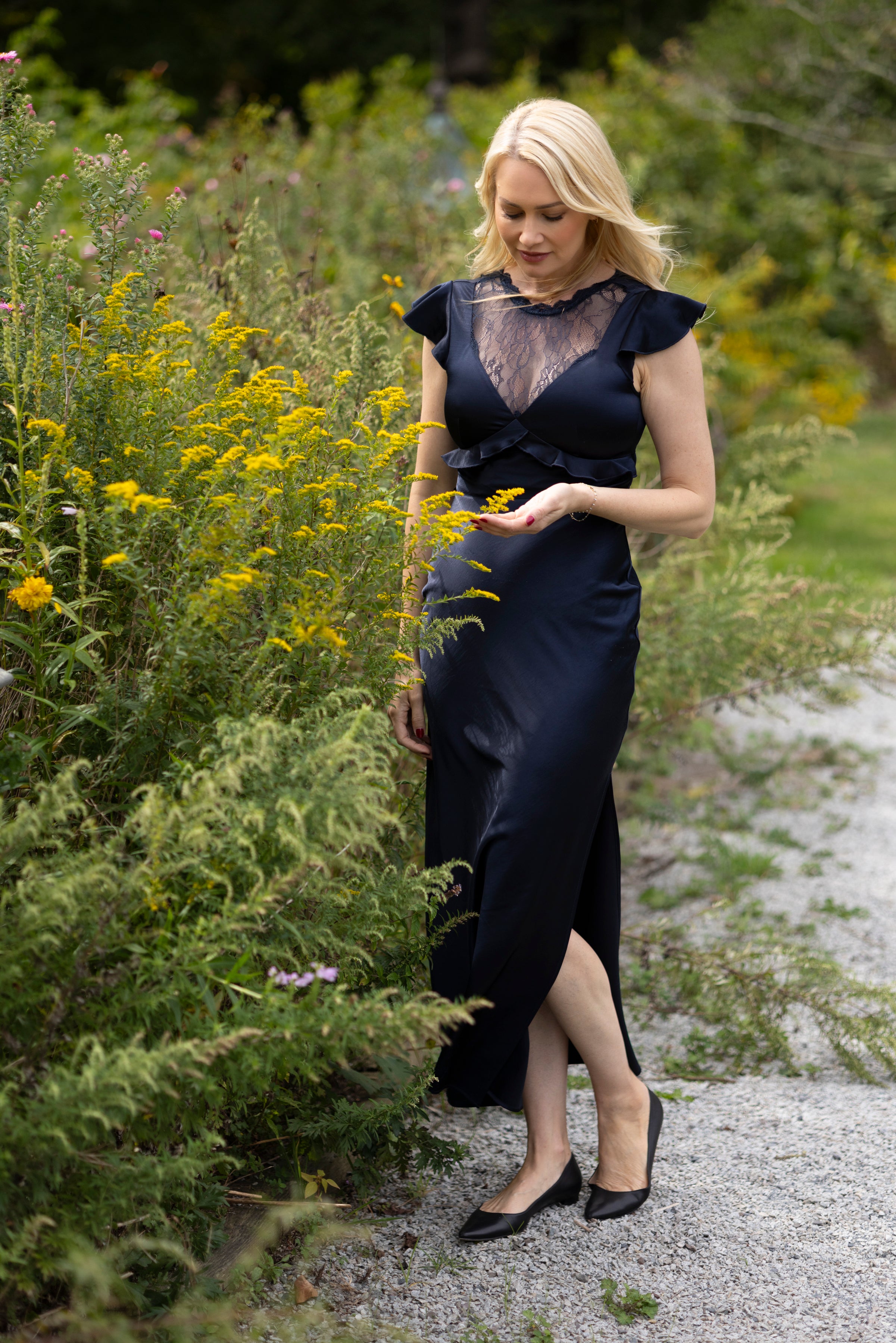 Celeste Dress | Navy