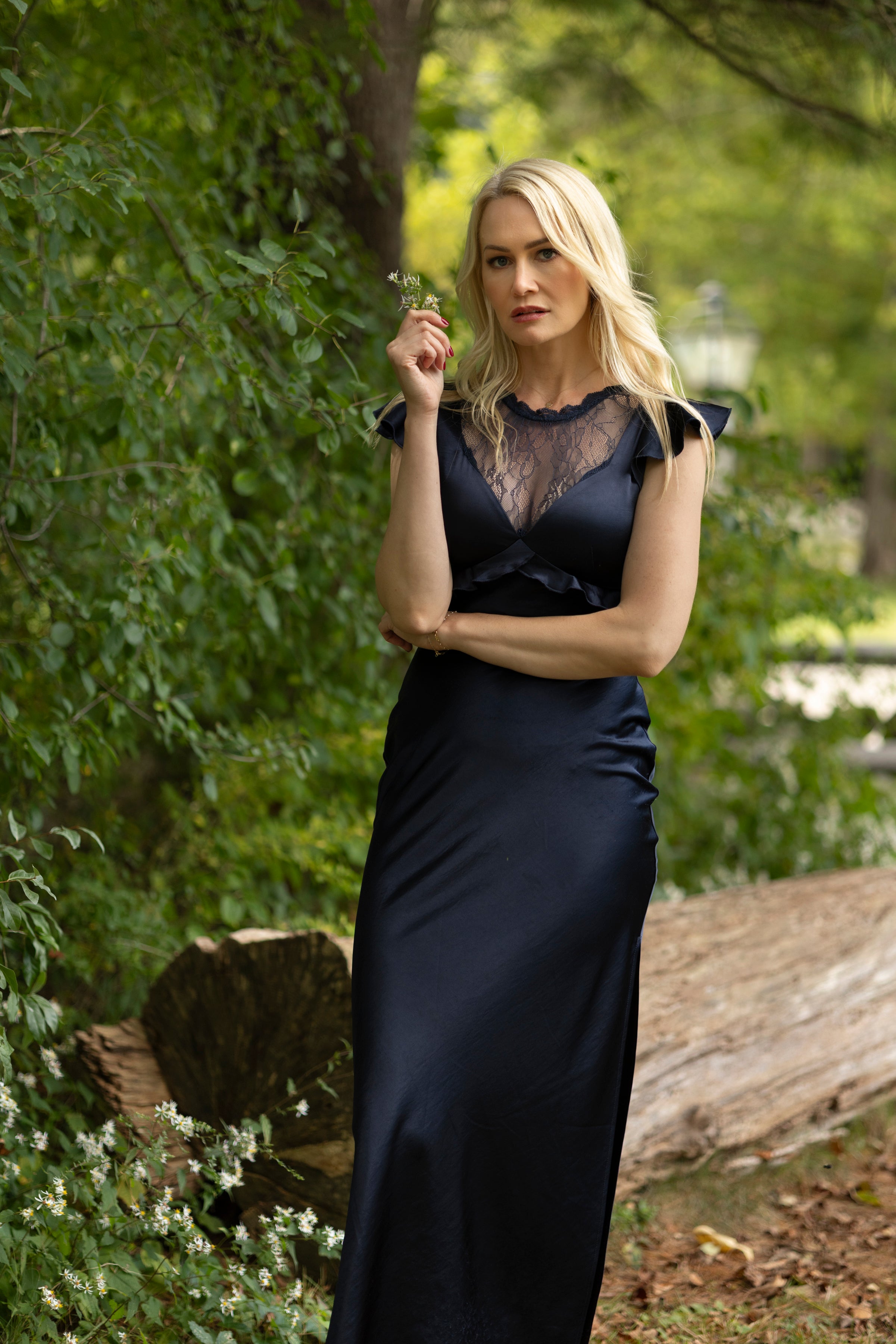 Celeste Dress | Navy