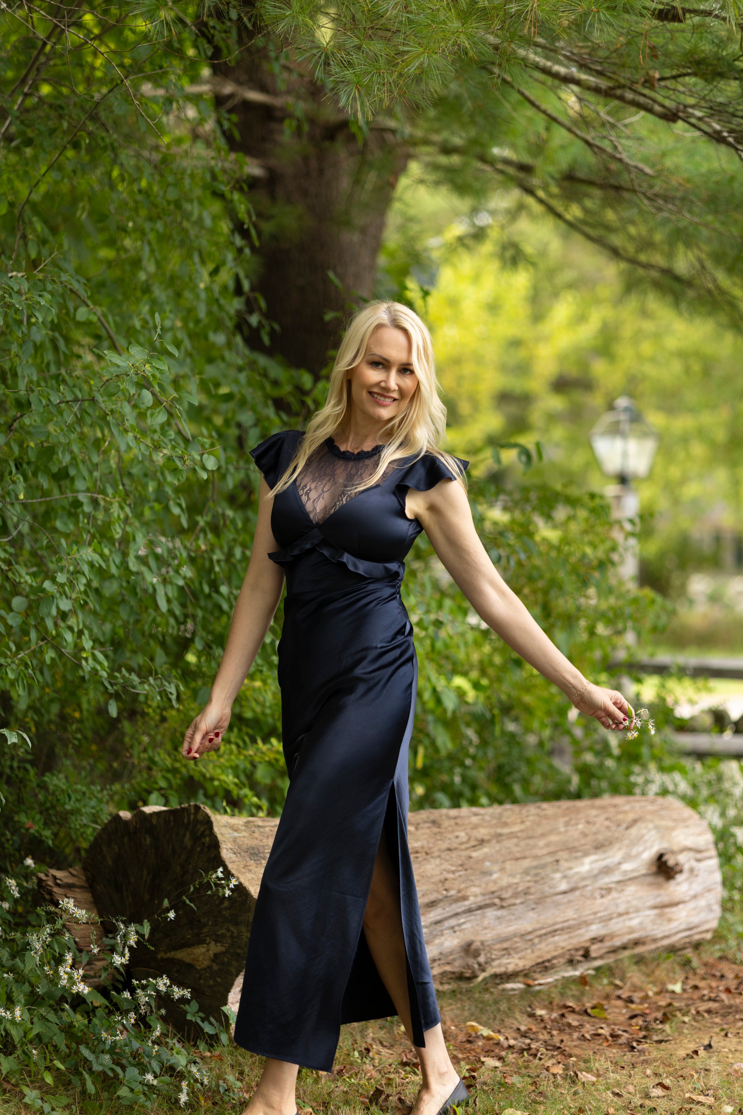 Celeste Dress | Navy