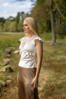 Celeste Top | Ivory
