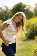 Celeste Top | Ivory