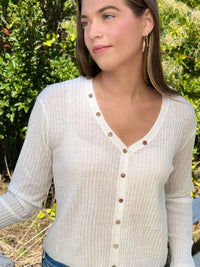 Dylan Long Sleeve | Ivory