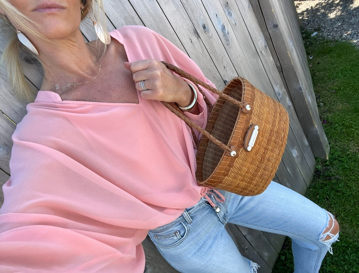 Sloane Top | Peach