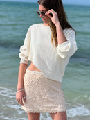 Ivy Crewneck | Ivory
