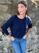 Ivy Crewneck | Navy