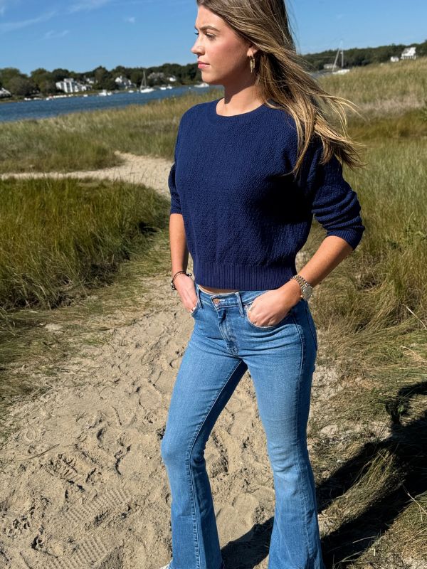 Ivy Crewneck | Navy