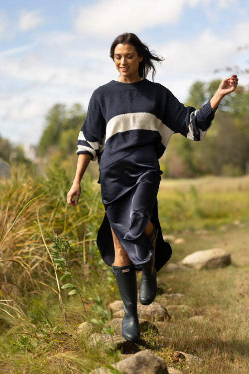 LGC Slip Skirt | Navy