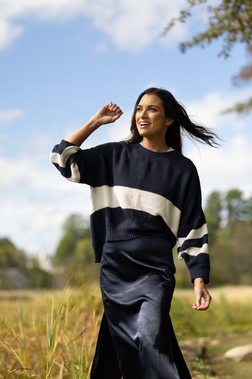 LGC Slip Skirt | Navy