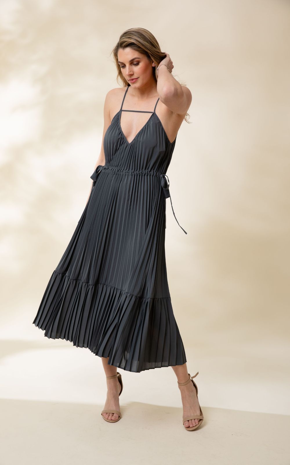 Sconset Dress | Dark Charcoal