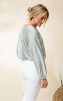 Sienna Top | Soft Blue
