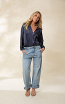 Sienna Top | Gunmetal