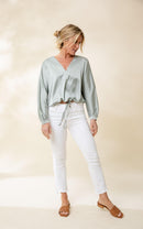 Sienna Top | Soft Blue