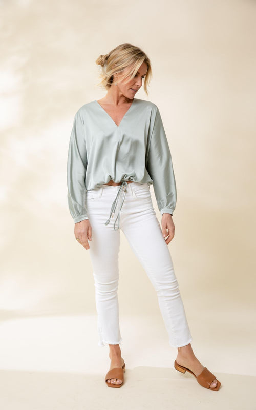 Sienna Top | Soft Blue