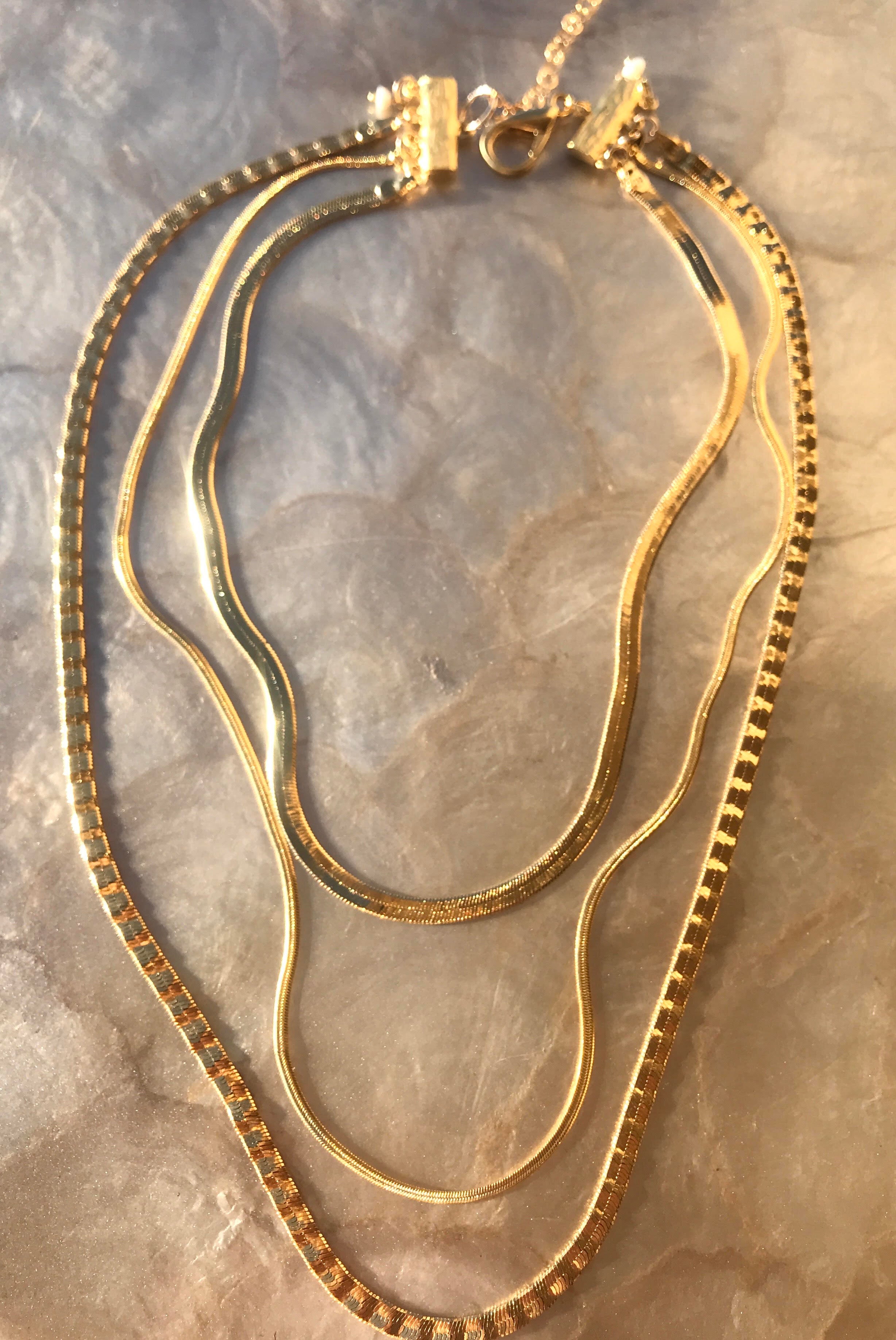 Sophia C Jewelry | Goldkissed Necklace