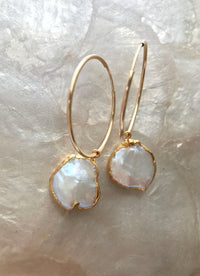 Sophia C Jewelry | Toasted Coconut Earrings