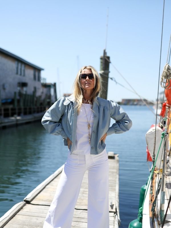 The Montauk Vegan Leather Jacket