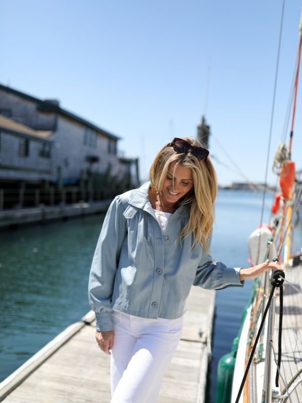 The Montauk Vegan Leather Jacket