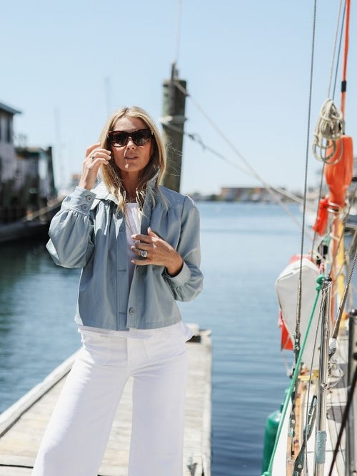 The Montauk Vegan Leather Jacket
