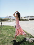 The Capri Dress | Coral Pink