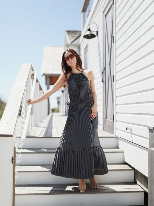 Sconset Dress | Dark Charcoal