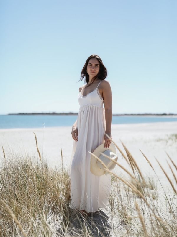 The Soleil Dress | Oyster