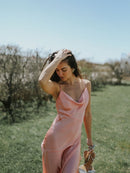 The Capri Dress | Coral Pink