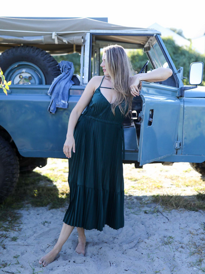 Sconset Dress | Dark Green
